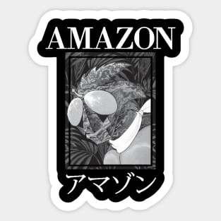 Kamen Rider Amazon Manga Art Tee Sticker